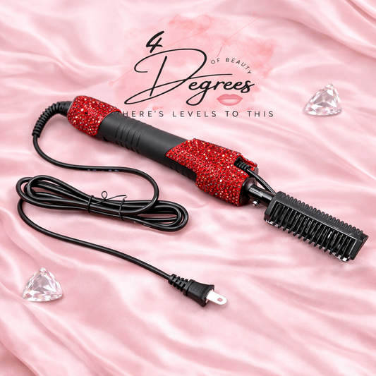 Bling Hot Comb - Red