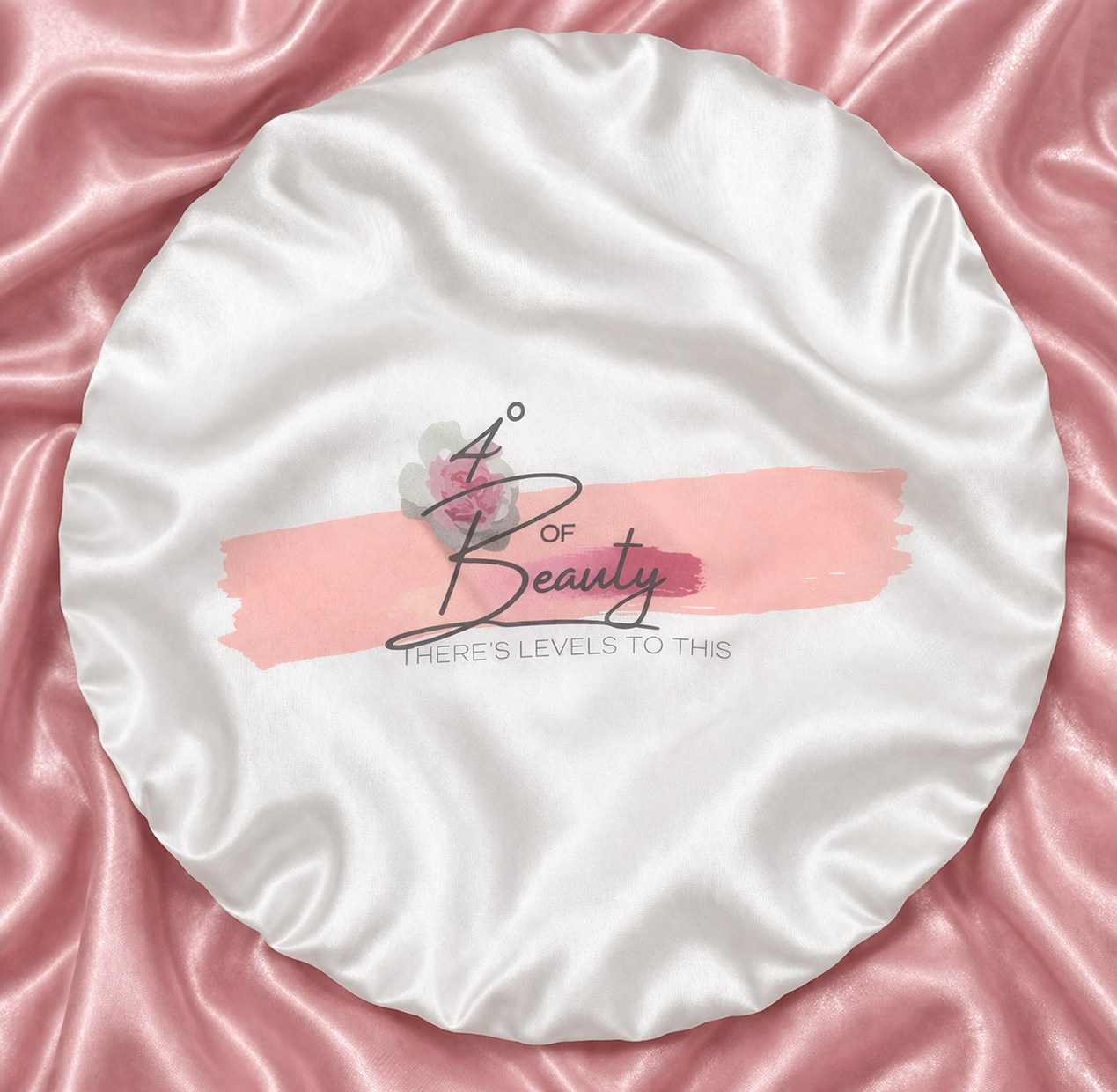 4DB Signature Satin Bonnet