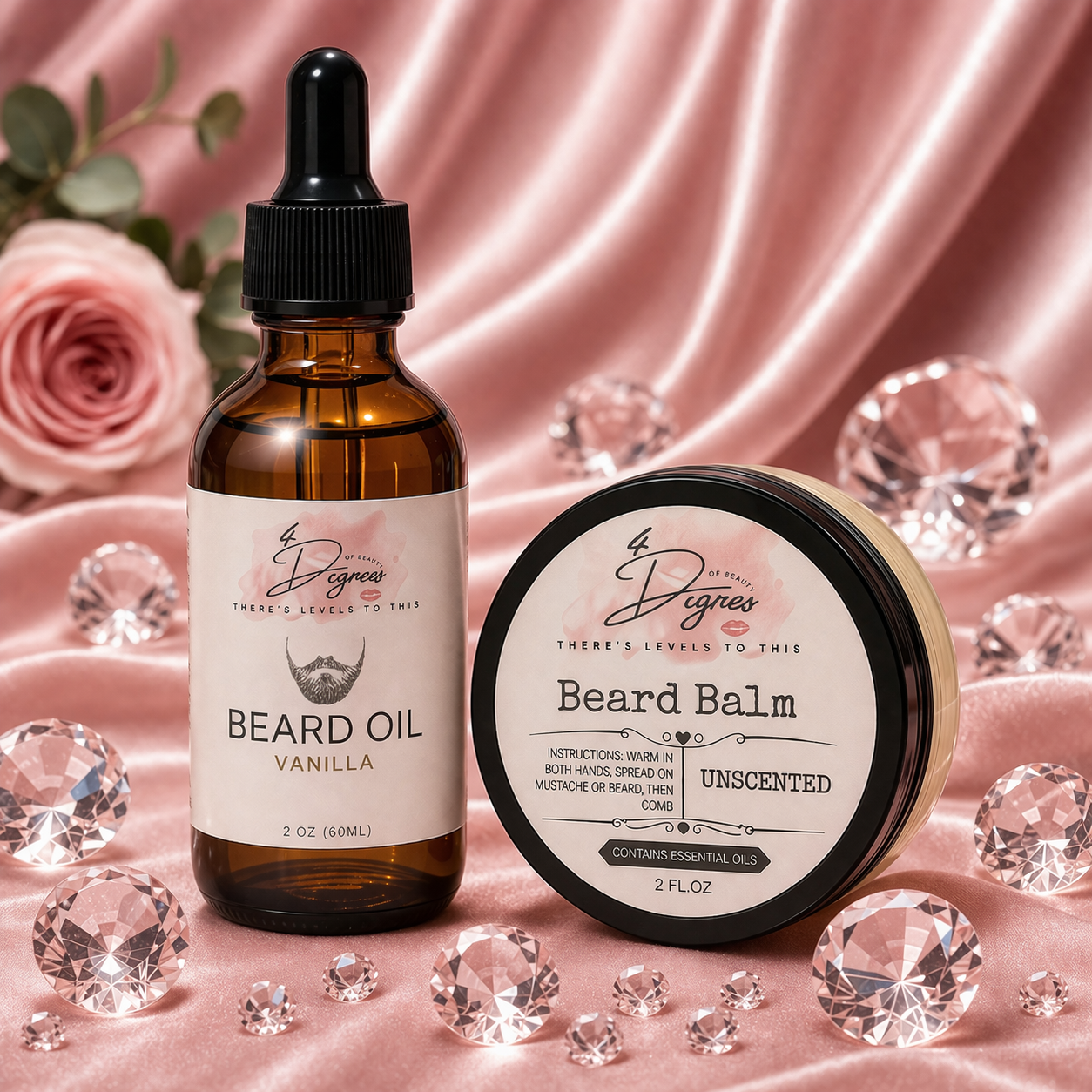 4DB Beard Oil & Balm Combo